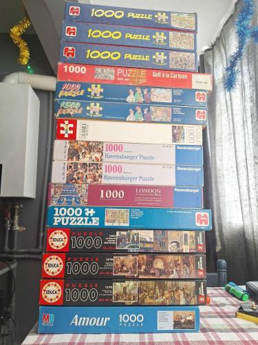Puzzle - 15 Adet - Eksiksiz - Toplu Satış
