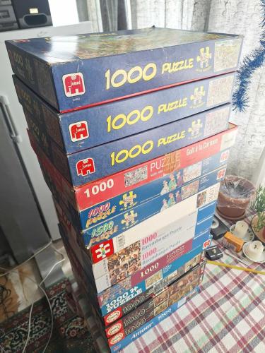 Puzzle - 15 Adet - Eksiksiz - Toplu Satış