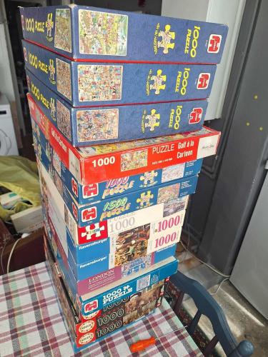 Puzzle - 15 Adet - Eksiksiz - Toplu Satış