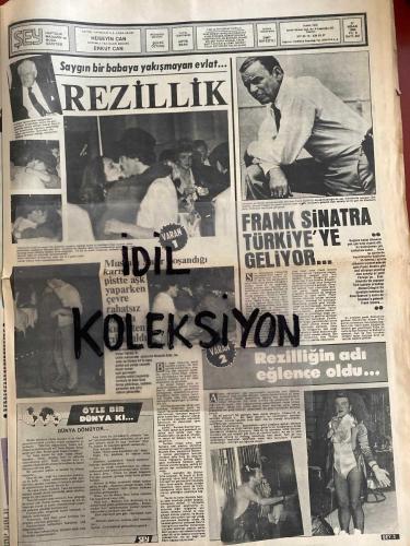 ŞEY HAFTALIK MAGAZİN GAZETESİ - DOĞUM GÜNÜ HEDİYESİ (TURKİSH - NEWSPAPER) - 27 NİSAN 1985 - TAM TAKIM 12 SAYFADIR -Kemal Sunal-Gülistan Okan-Pakize Alev-Bülent Ersoy-Harika Avcı-Perihan Savaş-İbrahim Tatlıses-Zübeyde Melek-Sezer Güvenirgil-Nükhet Duru-Sibel Egemen-Neyzi Nel-Necla Akben-Gülistan Okan-İpek Erdem-Ateş Böceği Ercan-Ayşen Cansev-Mustafa Farhan-Selahattin Alpay-Kemal Gürses-Faruk Tınaz-Semra Türel-Mine Zeren-Tülay Karaca-Nermin Denizci-Sevda Sonat-Gülistan Sayın-Oya Aydoğan-Sevda Karaca-Eray Özbal-Saadettin Erbil-Mehmet Ali Erbil-Muhsin Erbil-Meral Orhonsay-Samime Sanay-Aykut Erten-Müjde Ar-Güngör Bayrak-Yüksel Urzel-Müjde Ar-Altık Berberoğlu-Metin Eriçle-Gönül Akkor-Fikret Tekiner-Muzaffer Özmoran-Oğuz Abadan-Mustafa Satır-Hülya Yiğitalp-Frank Sinatra-Turgut Özal-Kemal Sunal-Vicdan Akyol-Gazetecilerden biri-Ahmet Çakırlar-Alihan-Uluç Özcan-Sibel Egemen-Filiz Günal-Vildan Arıkan-Meral Buzkan-Banu Çiğlioğlu-Cemal Hunalı-Vural Akıncı-Erdoğan Soyalp-Faruk Tınaz-Nükhet Duru-Gönü