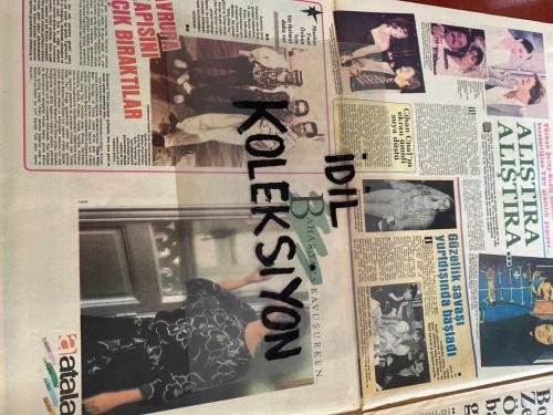 ŞEY HAFTALIK MAGAZİN GAZETESİ - DOĞUM GÜNÜ HEDİYESİ (TURKİSH - NEWSPAPER) - 18 MAYIS 1985 - TAM TAKIM 12 SAYFADIR -Emel Sayın-David Younes-Nazan Şoray-Turan Çevik-İbrahim Tatlıses-Derya Tuna-Semra Türel-Sibel Egemen-Eruz-Necla Akben-Mine Zeren-Tülay Karaca-Nermin Denizci-Sevda Sonat-Aldo-Helen-Nihat Fırat-Fethiye Deringöl-Rifat Şanlıel-Şakir Askan-Mustafa Sayan-Hamza Dekelli-Burhan Bayer-Gönül Şen-Neşet Ertaş-Hülya Işıl-Samine Sanayi-Yunus Bulut-Bülent Ersoy-Türkan Şoray-Kadir İnanır-Cihan Ünal-Banu Alkan-Serpil Çakmaklı-Mazhar-Fuat Özkan-Zeynep Özal-Mehtap Ar-Arif-Emine Cankurtaran-Müjde Ar-Özdemiroğlu-Esma Çevik-Sabri Taşı-Erkut Can-Gülriz Sururi-Engin Cezzar-İzzet Altınmeşe-Hüsnü Ekremer-Tülay Hakkı-Ayşe Minyö-Vural Özakıncı-Orhan Aksoy-Nazan Ayas-Ayşegül Ünsal-Erol Evgin-Ferdi Özbeğen-Nükhet Duru-Adile Naşit-Betül İncedayı-Zerrin Bölükbaşı-Alan Öncü-Mehdi Müzik-Ümit Besen-Edip Akbayram-Emel Sayın-Ferdi Tayfur-Murat Head-Wham-Rıza Shahbaz-Aydın Gün-Ahmet Rızeli-Orhan Aksoy-Muzaffer