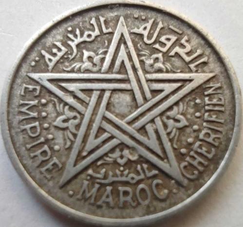 Fas 2 Frank 1370 (1951) Fransız Himayesi Dönemi Alüminyum
