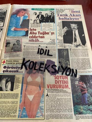 ŞEY HAFTALIK MAGAZİN GAZETESİ - DOĞUM GÜNÜ HEDİYESİ (TURKİSH - NEWSPAPER) - 25 MAYIS 1985 - TAM TAKIM 12 SAYFADIR -Serpil Çakmaklı-Hülya Sözer-Bülent Ersoy-Perihan Altındağ Sözeri-Semra Türel-Ahu Tuğba-Nesrin Sakaoğlu-Melahat-Hamit Çetin-Nuri Alço-Tarık Akan-Çiğdem-Burçin Orhon-Johnny Logan-Şehrazat-Sevgi Pekin-Cihan Ünal-Gönül Yazar-Hüsamettin Cindoruk-Yıldırım Avcı-Müjde Ar-Aliye Rona-Eşref Kolçak-Orhan Gencebay-Ahmet Sezerel-İzzet Günay-Ali Poyrazoğlu-Güngör Bayrak-Gülgün Ok-Melike Zobu-Tanju Okan-Osman Yağmurdereli-Saadet Sun-Tolay-İdil Akış-Müserref Akay-Adil Oruç-Gönül Göksel-Ornella Muti-Federico Facchinetti-Esengül-Selami Şahin-Ümit Besen-Tarkan-Sibel Can-Emel Sayın-Neco-Metin Akpınar-Kahraman Kıral-Hülya Avşar-Semiha Yankı-Serdar Ortaç-Serdar Gökhan-Sezen Aksu-Belkız Akkale-Burhan Çaçan-Muslum Gürses-Zeki Müren-Banu Alkan-Meltem Cumbul-Cihan Ünal-Semiramis Pekkan
