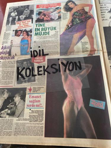 ŞEY HAFTALIK MAGAZİN GAZETESİ - DOĞUM GÜNÜ HEDİYESİ (TURKİSH - NEWSPAPER) - 25 MAYIS 1985 - TAM TAKIM 12 SAYFADIR -Serpil Çakmaklı-Hülya Sözer-Bülent Ersoy-Perihan Altındağ Sözeri-Semra Türel-Ahu Tuğba-Nesrin Sakaoğlu-Melahat-Hamit Çetin-Nuri Alço-Tarık Akan-Çiğdem-Burçin Orhon-Johnny Logan-Şehrazat-Sevgi Pekin-Cihan Ünal-Gönül Yazar-Hüsamettin Cindoruk-Yıldırım Avcı-Müjde Ar-Aliye Rona-Eşref Kolçak-Orhan Gencebay-Ahmet Sezerel-İzzet Günay-Ali Poyrazoğlu-Güngör Bayrak-Gülgün Ok-Melike Zobu-Tanju Okan-Osman Yağmurdereli-Saadet Sun-Tolay-İdil Akış-Müserref Akay-Adil Oruç-Gönül Göksel-Ornella Muti-Federico Facchinetti-Esengül-Selami Şahin-Ümit Besen-Tarkan-Sibel Can-Emel Sayın-Neco-Metin Akpınar-Kahraman Kıral-Hülya Avşar-Semiha Yankı-Serdar Ortaç-Serdar Gökhan-Sezen Aksu-Belkız Akkale-Burhan Çaçan-Muslum Gürses-Zeki Müren-Banu Alkan-Meltem Cumbul-Cihan Ünal-Semiramis Pekkan