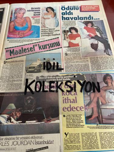 ŞEY HAFTALIK MAGAZİN GAZETESİ - DOĞUM GÜNÜ HEDİYESİ (TURKİSH - NEWSPAPER) - 18 OCAK 1986 - TAM TAKIM 12 SAYFADIR -Zeki Müren Posteri-Kadir İnanır-Sevtap Parman-Tarık Akan-Emel Sayın-David Younnes-Oya Aydoğan-Hülya Sözer-Hülya Süer-Nil Burak-Meral Gökçe-Alev Taşkın-Ayşel Mutlu-Mustafa Uysal-Melih Acar-Mine Zeren-Emel Erdem-Emel Sayın-Gülgistan Sayın-Yaşar-Ferdi Tayfur-Orhan Gencebay-Derya Tuna-Perihan Savaş-İbrahim Tatlıses-Zeki Alasya-Leyla Somer-Metin Akpınar-Mükerrem Taşçıoğlu-Selim Soydan-Adnan Kahveci-Kadir İnanır-Ajda Pekkan-Ali Bars-Halit Kıvanç-Nükhet Duru-Sezen Aksu-Tanju Okan-NiHAT Fırat-Atilla Arcan-Can Yakan-Meral Gökçe-Necati Evgin-Mustafa Uysal-Melih Acar-Oya Aydoğan-David-Yaşar Özel-İskender Şencemal-Ortans kıvanç-Selda Bağcan