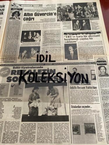 ŞEY HAFTALIK MAGAZİN GAZETESİ - DOĞUM GÜNÜ HEDİYESİ (TURKİSH - NEWSPAPER) - 18 OCAK 1986 - TAM TAKIM 12 SAYFADIR -Zeki Müren Posteri-Kadir İnanır-Sevtap Parman-Tarık Akan-Emel Sayın-David Younnes-Oya Aydoğan-Hülya Sözer-Hülya Süer-Nil Burak-Meral Gökçe-Alev Taşkın-Ayşel Mutlu-Mustafa Uysal-Melih Acar-Mine Zeren-Emel Erdem-Emel Sayın-Gülgistan Sayın-Yaşar-Ferdi Tayfur-Orhan Gencebay-Derya Tuna-Perihan Savaş-İbrahim Tatlıses-Zeki Alasya-Leyla Somer-Metin Akpınar-Mükerrem Taşçıoğlu-Selim Soydan-Adnan Kahveci-Kadir İnanır-Ajda Pekkan-Ali Bars-Halit Kıvanç-Nükhet Duru-Sezen Aksu-Tanju Okan-NiHAT Fırat-Atilla Arcan-Can Yakan-Meral Gökçe-Necati Evgin-Mustafa Uysal-Melih Acar-Oya Aydoğan-David-Yaşar Özel-İskender Şencemal-Ortans kıvanç-Selda Bağcan
