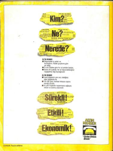 Altın Rehber İzmir 1991