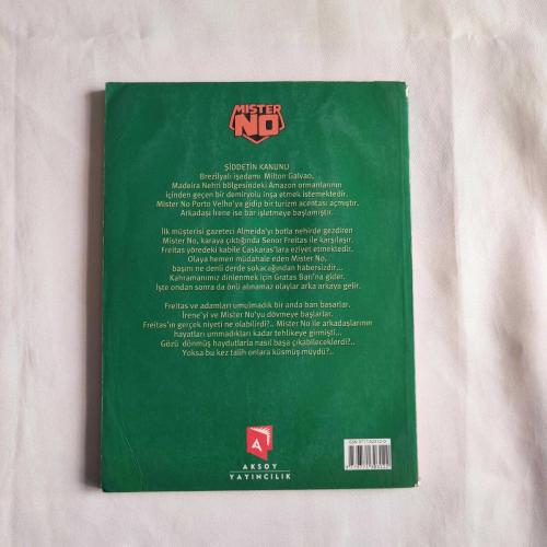 Mister No - 24 / Şiddetin Kanunu