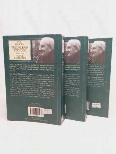 Yüzüklerin Efendisi Serisi 1 - 2 - 3 Cilt Takım - Yüzük Kardeşliği   - İki Kule  - Kralın Dönüşü - Haritalı - Orta Dünya Posteri ile birlikte