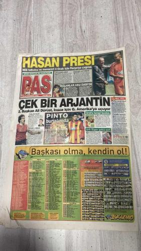 PAS SPOR GAZETESİ - 02 OCAK 2003 - DENİZLİSPOR TAKVİM&FİKSTÜR - SPOR HERGÜN BU GAZETEDE - PAS - TERİM ACELE EDİYOR - ÖDEMELER YUMUŞATILDI - ASLANLAR ABU DABİ'DE - VİLLA ALPAY - ÇEK BİR ARJANTİN - İMZA ATTIRILACAK - PETROLİNA TAKİPTE - PİNTO BUNALIMDA - HERKES MERAK EDİYOR! - MARBELLA HEYECANI - ÜMİT'E TERAPİ BASKISI - ARİF: SÜPER GOLCÜ ŞART - ÖNCE MANCHESTER! - BAŞKASI OLMA, KENDİN OL! - ÇOCUKLAR DUYMASIN - SON İMPARATOR - ALİ EREN VE TAYFUR'DAN JEST - PANCU, MÜJDELİ HABERLE DÖNECEK - HEDEF ALİ TANDOĞAN - REST ÇEKTİ! - TARAFTAR BENİ GÖRMEK İSTİYOR - FUTBOLCULARA 3 AYRI TEST! - HASAN - ALPAY - İNSUA - ALİ DÜRÜST - TERIM - BRANKO - CRISTIAN PINTO - BARIŞ KANSU - ÜMİT - ARİF - BAYRAKTAR - STOICHITA - LUCESCU - ALİ EREN - TAYFUR - PANCU - ALİ TANDOĞAN - LORANT - OĞUZ - NURULLAH SAĞLAM - TEVFİK LAV - SİNAN ENGİN - SİNAN - SERDAR - CAIO - MARCO - AURELIO - ERDİNÇ - DOĞAN - ZİYA - MİTHAT - MILORAD MITROVIÇ - ASIM ATMAZ - KAYIHAN - MUSTAFA - ALP - ALTAN - YUDİ RADO - VICTORIA - HALDERMANS