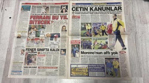 PAS SPOR GAZETESİ - 06 OCAK 2003 - HOOIJDONK'A 72 SAAT - SPOR HERGÜN BU GAZETEDE - PAS - HAGI'NİN İNCE HESABI - DÜRÜST: İSPANYA'DAN KALABALIK (!) DÖNERIZ - CHRİSTİAN'A NOTER TESPİTİ - SİLVERA'YA KİRALIK TEKLİFİ - AYHAN ŞAŞIRTIYOR! - TANGOCU'YA MENACER ENGELİ - HASAN ŞAŞ FARK ATTI! - SON 72 SAAT - OKAN'A VETO!.. - SADETTİN SARAN REBROV'SUZ DÖNDÜ - KEMAL İÇİN REKABET BAŞLADI - REVİVO İŞİ KIZIŞTI - ROMASCHENKO DA SIRADA - REKABET KALMADI - FATİH'İN DEDİĞİ OLDU - KEYFİMİZ YERİNDE - ERZURUM'DA SEFERBERLİK - BEYAZ MARTILAR ERBİL'E İMZA ATTIRDI - İZMİRSPOR'U HIRS BASTI - KAYSERİSPOR BOMBA GİBİ - ANTALYA SİLBASTAN - ŞAHİN, YOL SORUNU İÇİN FORMÜLÜ BULDU! - V.MANİSA'NIN TAKVİMİ BELLİ - HOOIJDONK - HAGI - DÜRÜST - CHRISTIAN - SILVERA - AYHAN - HASAN ŞAŞ - OĞUZ ÇETİN - OKAN - SADETTİN SARAN - REBROV - KEMAL - NİHAT ÖZDEMİR - REVIVO - OKAN CANAYDIN - ROMASCHENKO - KIVANÇ OKTAY - FATİH - LUCESCU - NİHAT - CEMAL POLAT - ERBİL - TANER SÖYLEYİCİ - NECDET ALAY - ALİ - GÖKMEN - MİCHAEL JORDAN