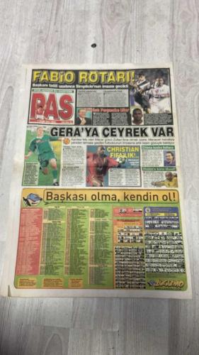 PAS SPOR GAZETESİ - 07 OCAK 2003 - İSPANYA ASLANI - TAFFAREL HASRET GİDERDİ - ÇALIŞMALAR KEYİFLİ BAŞLADI - MARBELLA UĞURLU KAMP - GURBETÇİ BERKANT İMZA MARKAJINDA - ESNEKLİK VE UYUM YASASI! - ASLAN KAPTI - DEPLASMAN - BRAVO MUSTAFA - SEMAVİ ÇİN YOLCUSU - KILIÇ'INI ÇEKTİ!.. - ERZİNCANLANIYOR! - GERA'YA ÇEYREK VAR - CHRİSTİAN FİFA'LIK!.. - PAS'TAN 3.5 MİLYARLIK ALTILI - FENER'İN KEMAL'İ - TOTTENHAM'DAN GERİ ADIM - F.BAHÇE ASLAN'I TAKİPTE - İNSUA'NIN KDV'Sİ - RESTLEŞME - FEYYAZ GURURLU - PAS'I İLGİYLE TAKİP EDİYOR - NİHAT&ZİDANE - DAMAT İBRAHİM! - TERİM'İN SAÇLARI - UNUTKAN MİTHAT - ORHUN&LEVENT FENER'İ BİTİRDİ - VEHRE ALTUNCUL - BERKANT - TERİM - REKEM - LAKUN - MEHMET - BÜLENT - PINTO - DORE - BALIC - O.DAVALA - M.POLAT - ARİF - EMRE - SEDAT - ERGÜN - ÜMİT KARAN - BATISTA - VEDAT - CİHAN - HOOIJDONK - REBROV - REVIVO - ORTEGA - NUİK - OĞUZ ÇETİN - OĞUZ - MUSTAFA - SEMAVİ - FABIO ROTARI - SIMPLICIO - GERA - ZOLTAN - HASAN KARATAŞ - NUIK - KEMAL - SADETTİN SARAN - AZİZ YILDIRIM
