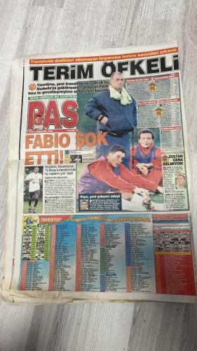 PAS SPOR GAZETESİ - 08 OCAK 2003 - İKİ DİPLOMALI HOCA İŞ ARIYOR - ŞAMPİYON BOKSÖRÜ DOĞANELLİ KURTARDI - GENÇ MİLLİLERİMİZ BELÇİKA'YI GEÇTİ - AMASYASPOR TOPBAŞI YAPTI - RİZESPOR'DA KOMANDO EĞİTİMİ! - YİMPAŞ YOZGAT TRANSFERİ DONDURDU - MALTEPESPOR DA ANTALYA'DA BİLENİYOR - C.DARDANEL YALÇIN'A İMZA ATTIRDI - ERAT MERSİN YOLCUSU - V. MANİSA'DA HAKKI ŞOKU - KAYSERİ 'BARIŞ'A ERDİ! - ALANYASPORLU YÖNETİCİLER İCRALIK - TERİM ÖFKELİ - KARŞIYAKA'DA CAN ÖNURTAL - ESKİŞEHİRSPOR 'BELEK' DEDİ - ÇORLUSPOR BUGÜN DİNLENECEK - AKSARAY'DA İNCE HESAPLAR - ORDU'DA, BODUR BAŞKANLIĞA TALİP - AĞRISPOR KAMPA UMUTLU GİTTİ - ACI FREN - VE BESCHASTNYKH GELİR - BALİÇ - BOLİÇ - SÜLEYMAN ARNAUTOVİC - ELVİR BALİC - OKTAY - YALÇIN - ALİ KALENDER - B.ÖZGÜZELDERE - HAKKI - BARIŞ - SEDAT - HASAN HACIİNCE - BOZTAR NAM - ALİ SASA - CENGİZ AYDOĞAN - EVREN - KEMAL - DOĞAN BUGÜN - COŞKUN DEMİRBAKAN - BODUR - KİNYAR - BESCHASTNYKH - JOHNSON - REVİVO - STEVİC - RAPAİC - WASHINGTON - ORTEGA - PASCAL - HOOIJDONK - TAFFAREL