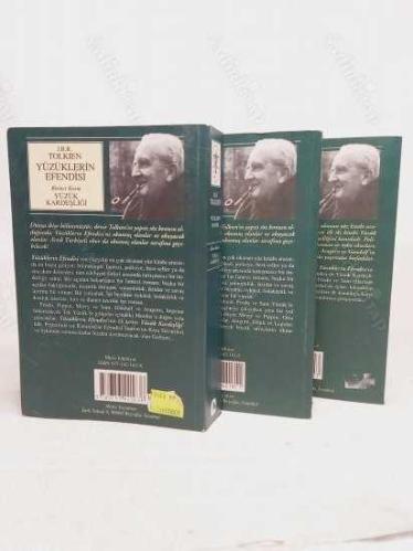 Yüzüklerin Efendisi Serisi 1 - 2 - 3 Cilt Takım - Yüzük Kardeşliği   - İki Kule  - Kralın Dönüşü - Haritalı - Orta Dünya Posteri ile birlikte