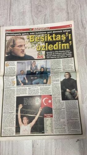 PAS SPOR GAZETESİ - 09 OCAK 2003 - 24 AYAR KARTAL - LUCE'DEN İKİ GOL! - EN BAŞARILI ÜLKE İNGİLTERE OLDU - YÖNETİM, CORDOBA İÇİN ATAĞA KALKTI! - SERGEN ERİYECEK - AMARAL KORKUTTU! - TAYFUR'UN HEDEFİ LİGİ - KANDEMİR'İN YERİNE İHSAN BAYÜLGEN GELDİ - WASHİ KAYIP - NOTER TAKİPTE - SEMİH'E SUSSS! - İYİ BİR ÖRNEK OLDU - F.BAHÇE'YE DURMAK YOK - ALİ GÜNEŞ 1. OLDU - REVİVO BİTİYOR! - FENER FARKI - ŞEYTAN BETİ'NİN F.BAHÇE FORMALI POSTERİ YARIN PAS'TA - 24 AYAR KARTAL!.. - EFES, CIBONA'YI SARHOŞ ETTİ - ÜLKERSPOR'UN ASVEL VURGUNU - NELER OLUYOR ORADA? - SARIYER'İN LİBEROSU SCHUMİ ÇEKİNİYOR - HİTAL BAYRAKTAR - VANE KILICARSCAN - NİHAT - LUCE - BARRIORS - RONALDO - CORDOBA - SERGEN - SİNAN ENGİN - ÖYKÜ TOPAL - TAYFUR - AMARAL - KANDEMİR - İHSAN BAYÜLGEN - WASHINGTON - SEMİH - OĞUZ ÇETİN - FATİH - YUSUF - ALİ GÜNEŞ - HAKAN - JOHN - BETİ - REPO - HOOIJDONK - BROWN - KAMBALA - SCHUMİ - HİDAYET - LOX BOWYER - KEMAL ULEWY - ANNA KOURNİKOVA - ÖZHAN CANAYDIN - REVİVO - ALİ DÜRÜST - İNSUA - SİLVERA - SİMPLİC