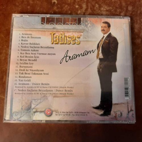 İBRAHİM TATLISES - ARAMAM  - ORJINAL BANDROLLU - CD