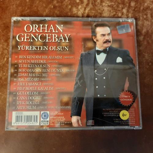 ORHAN GENCEBAY - YÜREKTEN OLSUN - ORJINAL BANDROLLU - CD