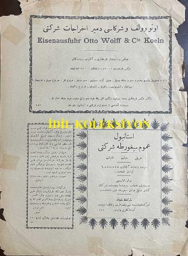 Osmanlıca Servet-i Fünun Dergisi, Havadis ve İlan Kısımları, Orijinal Dönem Basım, (Ottoman Magazine) - 29 Eylül 1927 - Sayı: 1624 - Ankara'ya Avdetleri Yakınlaşan Gazi Hazretlerini İstikbal İçin Hükümet Merkezinde Büyük Hazırlıklar Yapılmaktadır. O Gece Her Taraf Elektrikle Donanacak, Halk Fener Alayları Tertip Edecektir. Ankara Şehremaneti Kale Duvarları Üzerine Milli Mücadelenin Büyük Günlerini Hatırlatan Münevver Levhalar Talik Ettirmiştir. Şehrin Muhtelif Mahallerinde Güzel Taklar Vücuda Getirilmiştir - Gazi Hazretleri Geçen Akşam Ankara Motoruyla Geç Vakit Modaya Kadar Bir Tenezzüh İcra Buyurmuşlardır - Tahrir-i Nüfus Meselesi İçin Hazırlıklara Kemal-i Hararetle Devam Edilmektedir - (Reklam İlanları) İtimad-ı Milli Türk Sigorta Anonim Şirketi - İstanbul Umum Sigorta Şirketi - Otto Wolff ve Şürekası Demir İhracatı Şirketi - Pertev Müstahzaratı İmalathanesi Krem-i Pertev, Kozmetik, Diş Tozu, Diş Macunu, Kolonya Suları - Adapazarı İslam Ticaret Bankası Türk Anonim Şirketi