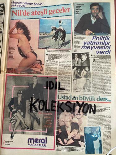 ŞEY HAFTALIK MAGAZİN GAZETESİ - DOĞUM GÜNÜ HEDİYESİ (TURKİSH - NEWSPAPER) - 31 MAYIS 1986 - TAM TAKIM 12 SAYFADIR -Serpil Çakmaklı-Ahu Tuğba-Tarık Tarcan-Sevgi Tuncaç Yural-Oğün Yıldırım-Ceylan Kutay-Mehmet Açıkgöz-Cemal Talan-Cengiz Yıldırım-Ferhat Demir-Mehmet Işık-Esat Tunç-Şeher Şeniz-Kemal Sunal-Nevzat Ayaz-Kemal Sunal-Gönül Yazar-Hasan Kazankaya-Hülya Avşar-Süreyya Duru-Aytaç Arman-Hüner Coşkuner-Kenan Sunbay-Gülriz Sururi-Bedrettin Dalan-Gencay Gürün-Zeki Müren-Neslihan Acar-Ferhan Şensoy-Hayko-Ülkü Aker-Ferdi Özbeğen-Filiz Ersürer-Sezar Soykan-Ahmet Selçuk İlkan-Hamiyet Yüceses-Necmi Bir Bakı-Mine Çayıroğlu-Kadir İnanır-Emrah-Yusuf-Ayhan Göncer-İbrahim Tatlıses-Emel Sayın-Erol Evgin-Nükhet Duru-Hafif Müzik Şarkı Yarışması-Hafif Müzik Şarkı Yarışması-Erol Sayan-Emrah-Haldun Dormen-Ayşe Özdemir-Bülent Kinay-Serpil Gürler-Ayben Erman