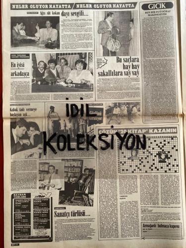 ŞEY HAFTALIK MAGAZİN GAZETESİ - DOĞUM GÜNÜ HEDİYESİ (TURKİSH - NEWSPAPER) - 31 MAYIS 1986 - TAM TAKIM 12 SAYFADIR -Serpil Çakmaklı-Ahu Tuğba-Tarık Tarcan-Sevgi Tuncaç Yural-Oğün Yıldırım-Ceylan Kutay-Mehmet Açıkgöz-Cemal Talan-Cengiz Yıldırım-Ferhat Demir-Mehmet Işık-Esat Tunç-Şeher Şeniz-Kemal Sunal-Nevzat Ayaz-Kemal Sunal-Gönül Yazar-Hasan Kazankaya-Hülya Avşar-Süreyya Duru-Aytaç Arman-Hüner Coşkuner-Kenan Sunbay-Gülriz Sururi-Bedrettin Dalan-Gencay Gürün-Zeki Müren-Neslihan Acar-Ferhan Şensoy-Hayko-Ülkü Aker-Ferdi Özbeğen-Filiz Ersürer-Sezar Soykan-Ahmet Selçuk İlkan-Hamiyet Yüceses-Necmi Bir Bakı-Mine Çayıroğlu-Kadir İnanır-Emrah-Yusuf-Ayhan Göncer-İbrahim Tatlıses-Emel Sayın-Erol Evgin-Nükhet Duru-Hafif Müzik Şarkı Yarışması-Hafif Müzik Şarkı Yarışması-Erol Sayan-Emrah-Haldun Dormen-Ayşe Özdemir-Bülent Kinay-Serpil Gürler-Ayben Erman