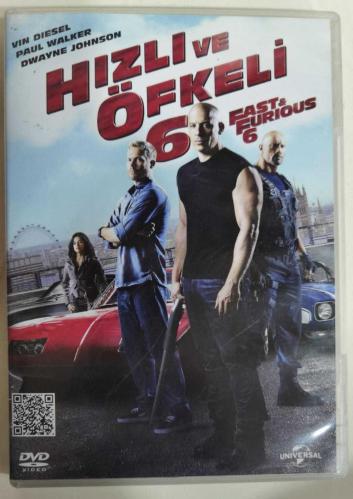 FAST & FURIOUS 6 * HIZLI VE ÖFKELİ 6 * VIN DIESEL * PAUL WALKER * DWAYNE JOHNSON * DVD