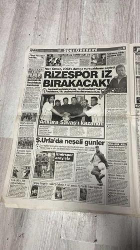 PAS SPOR GAZETESİ - 11 OCAK 2003 - SOK GELİSMELER - SPOR HERGÜN BU GAZETEDE - ALBAYRAK PASS IMZALIYOR - HASAN SASI ALMAZSAMT NAMERDIM - RAPAIC GITT - REBROV GELIYOR - SAMSUNSPOR - BURSASPOR - GAZIANTEP - RIZESPOR IZ BIRAKACAK! - ADANA DEMİR - GENÇ AVI - BESIKTAD - BEŞİKTAŞ'A BABA SEVGİSİ - MİSİLLEME - GALATASARAY DİREĞE TAKILDI - REVIVO OLAY - YILDIRIM SÖZÜ - ORTEGA ZİRVESİ - BEHÇET - ERHAN ALBAYRAK - AZIZ YILDIRIM - REVIVO - HASAN ŞAŞ - RAPAIC - LUKUNKU - REBROV - ORTEGA - EMRAH - ÜMIT - ERMAN GÜRACAR - TAMER ÖZÇAM - SAMET AYBABA - SÜMER - OVIDYO - DOĞAN - DA SILVA - BAKİ AYDIN - MUSTAFA AKÜLKE - FUAT YAMAN - ALPER - KUBİLAY - SAVAŞ - MUHARREM - EMİN KATİP - HÜSEYİN HAMAMCI - SİNAN YILDIZ - CENK KARACE - ÖNDER TURACI - RONALDO - AMARAL - LUCESCU - ZAFER - BAYRAM - ALİDE - TASİN - AYHAN - ALİ DÜRÜST - HOOIJDONK - CHRISTIAN - EMRE ASIK - İHSAN UÇARGIL - PINTO - ARİF - KAHN - FELIPE - CRISTURGOGNE - JOTEN LAMPSHA - MONDRAGON - BÜLENT - HAKAJ - ERGİN - ÜMİT DAVALA - BERKANT - CİHAN