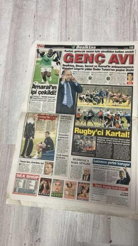 PAS SPOR GAZETESİ - 11 OCAK 2003 - SOK GELİSMELER - SPOR HERGÜN BU GAZETEDE - ALBAYRAK PASS IMZALIYOR - HASAN SASI ALMAZSAMT NAMERDIM - RAPAIC GITT - REBROV GELIYOR - SAMSUNSPOR - BURSASPOR - GAZIANTEP - RIZESPOR IZ BIRAKACAK! - ADANA DEMİR - GENÇ AVI - BESIKTAD - BEŞİKTAŞ'A BABA SEVGİSİ - MİSİLLEME - GALATASARAY DİREĞE TAKILDI - REVIVO OLAY - YILDIRIM SÖZÜ - ORTEGA ZİRVESİ - BEHÇET - ERHAN ALBAYRAK - AZIZ YILDIRIM - REVIVO - HASAN ŞAŞ - RAPAIC - LUKUNKU - REBROV - ORTEGA - EMRAH - ÜMIT - ERMAN GÜRACAR - TAMER ÖZÇAM - SAMET AYBABA - SÜMER - OVIDYO - DOĞAN - DA SILVA - BAKİ AYDIN - MUSTAFA AKÜLKE - FUAT YAMAN - ALPER - KUBİLAY - SAVAŞ - MUHARREM - EMİN KATİP - HÜSEYİN HAMAMCI - SİNAN YILDIZ - CENK KARACE - ÖNDER TURACI - RONALDO - AMARAL - LUCESCU - ZAFER - BAYRAM - ALİDE - TASİN - AYHAN - ALİ DÜRÜST - HOOIJDONK - CHRISTIAN - EMRE ASIK - İHSAN UÇARGIL - PINTO - ARİF - KAHN - FELIPE - CRISTURGOGNE - JOTEN LAMPSHA - MONDRAGON - BÜLENT - HAKAJ - ERGİN - ÜMİT DAVALA - BERKANT - CİHAN