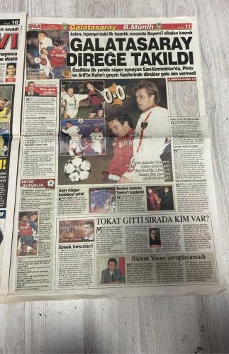 PAS SPOR GAZETESİ - 11 OCAK 2003 - SOK GELİSMELER - SPOR HERGÜN BU GAZETEDE - ALBAYRAK PASS IMZALIYOR - HASAN SASI ALMAZSAMT NAMERDIM - RAPAIC GITT - REBROV GELIYOR - SAMSUNSPOR - BURSASPOR - GAZIANTEP - RIZESPOR IZ BIRAKACAK! - ADANA DEMİR - GENÇ AVI - BESIKTAD - BEŞİKTAŞ'A BABA SEVGİSİ - MİSİLLEME - GALATASARAY DİREĞE TAKILDI - REVIVO OLAY - YILDIRIM SÖZÜ - ORTEGA ZİRVESİ - BEHÇET - ERHAN ALBAYRAK - AZIZ YILDIRIM - REVIVO - HASAN ŞAŞ - RAPAIC - LUKUNKU - REBROV - ORTEGA - EMRAH - ÜMIT - ERMAN GÜRACAR - TAMER ÖZÇAM - SAMET AYBABA - SÜMER - OVIDYO - DOĞAN - DA SILVA - BAKİ AYDIN - MUSTAFA AKÜLKE - FUAT YAMAN - ALPER - KUBİLAY - SAVAŞ - MUHARREM - EMİN KATİP - HÜSEYİN HAMAMCI - SİNAN YILDIZ - CENK KARACE - ÖNDER TURACI - RONALDO - AMARAL - LUCESCU - ZAFER - BAYRAM - ALİDE - TASİN - AYHAN - ALİ DÜRÜST - HOOIJDONK - CHRISTIAN - EMRE ASIK - İHSAN UÇARGIL - PINTO - ARİF - KAHN - FELIPE - CRISTURGOGNE - JOTEN LAMPSHA - MONDRAGON - BÜLENT - HAKAJ - ERGİN - ÜMİT DAVALA - BERKANT - CİHAN