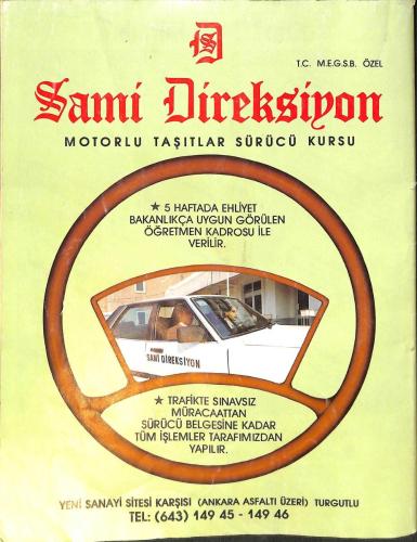 Altın Rehber Manisa 1989