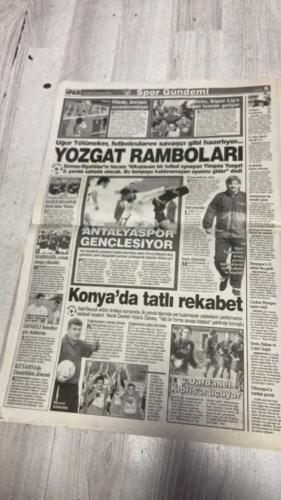PAS SPOR GAZETESİ - 15 OCAK 2003 - YOZGAT RAMBOLARI - ANTALYASPOR GENÇLEŞİYOR - KONYA'DA TATLI REKABET - BÜYÜK FİNAL - SERENA KABUS GÖRDÜ: 2-1 - MEHMET 11 ATTI DETROIT KAZANDI - 12 DEV ADAM'A İKİ YENİ TRANSFER - MARADONA BAŞKA - ÜLKER-REAL MADRID - İMPARATOR KİM? - NEFES NEFESE - EZELİ RAKİPLERİN ATAĞI - DÖRDÜ DE HAKEDİYOR - SAMURAY İLHAN TIMUÇİN'E KARŞI - AMARAL ASLAN YOLUNDA MI!.. - GONZALES YA BOGDAN - SAKATLIK ALARMI - TANDOĞAN BİLMECE GİBİ KONUŞUYOR - DENİZLİ YILDIZ SABAH BEŞİKTAŞ'TA AKŞAM - NASIL BAŞLADIK! (1) - AHMET DURSUN'UN MORAL KAYNAĞI PASCAL NOUMA - BARBEKÜ KEYFİ! - UĞUR TÜTÜNEKER - HÜSNÜ ÖZKARA - ÜMİT - HAKAN - ÇETİN - RASİM - SERENA - ELENA LOIT - LEYTON HEWITT - MEHMET - AYDIN ÖRS - RASİM BAŞAK - VEDAT KORUKUN - KEREM - ALPER - ÖMER - KAYA - HALUK - TUNÇERİ - SERKAN ERDOĞAN - FATİH - MİRSAD - ROBERTO CARLOS - MARADONA - PELE - DIEGO - ORTEGA - NOUMA - DOĞAN - AYBABA - ÇALIMBAY - OĞUZ ÇETİN - FATİH TERIM - LUCESCU - ZİYA DOĞAN - SAMET AYBABA - BİLGİLİ - TANRIVERDI