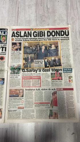 PAS SPOR GAZETESİ - 16 OCAK 2003 - ASLAN GİBİ DÖNDÜ - FATİH TERİM İTALYA'YA GİTTİ - G.SARAY ÇOK DEĞİŞTİ - VOLKAN'DA PÜRÜZ ÇIKTI - CİMBOM'A BÜYÜK İLGI - G.SARAY'A ÖZEL TÖREN - DOĞUŞTAN CİMBOMLU - MISIR VE ANTALYA - BATİSTA MISIR'A HAZIR - AVUSTURYA AÇIK, SİZLERE DE AÇIK BIR ANI - SAVAŞ SESLERİ - GÜNÜN SÖZÜ - ŞEYTAN'A İZİN - ÇİN'İ FETHETTİ - G.ANTEP ZORLANDI - GAZİANTEP HATAYSPOR 2-1 - TARİHİ 2 GÜN! - GENÇLER'İN AFFI YOK - TAŞLAR YERİNE OTURDU - A MİLLİ TAKIM, İNGİLTERE'Yİ SOLLADI - MILICEVIC'İN SİHİRLİ KAŞLARI! - BOGDAN MARA - FATİH TERİM - CORDOBA - VOLKAN - BÜLEND KARPAT - METİN OKTAY - CEMAL ALKAN - BATİSTA - SEMİC - NİNG - MEDOWN - MORENO - TAYYİP ERDOĞAN - NİHAT ÖZDEMİR - HALUM BİTAL KUTLUATE - SİNAN - ŞAHİN - AYDIN YAYMAN - VICTOR - KAYIHAN - ZAFER TÜZÜN - KANDEMİR - ÖGÜT - SEMİH - RASİM - FUTHİTE - TURKMEN - KURT - FEHATAN - KELEŞ - LUKUNKU - FELİPE - HASAN ŞAŞ - TERİM - SUAT USTA - REBROV - TOTTENHAM - SARAN - REVİVO - SADETTİN - İ.MANSIZ - GONZALEZ - İLHAN - AHMET - SERGEN