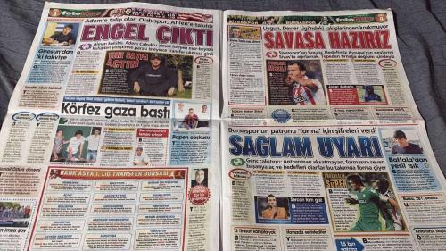 PAS FOTOMAÇ -TURKISH NEWSPAPER - DOĞUM GÜNÜ HEDİYESİ  - TAM TAKIM EKSİKSİZ GAZETE  7 TEMMUZ - 2009 - RÜYA DEĞİL GERÇEK! F.BAHÇE, SÜPER YILDIZI REAL'DEN İSTEDİ - FENER'DEN YÜZYILIN TRANSFER - SON DAKİKA G.SARAY'DA SNEIJDER BOMBASI - TEKKE'DEN ŞENER'E AÇIK ÇAĞRI - HINCAL ULUÇ'LA GÜNDEMİN İÇİNDEN - RIJKAARD AVRUPA'DA BAŞARI İÇİN GETİRİLDİ - KEITA RIBERY KADAR HIZLI - TABATA KARTAL - EVET DEDİM - ROBBEN - BEŞİKTAŞ, QUARESMA İLE GÖRÜŞTÜ - VOLKAN DEMİREL F.BAHÇE'DE KALDI - COLOCCINI HAREKATI - VARGAS DA GELİYOR - TEK BAŞINA MAÇ KAZANDIRIYOR - BİR GÖRÜŞ - FENER'E ABD'Lİ BOMBACI - CİMBOM'A FARK ATTI - KONTRA BAKIŞ - ALMAN AŞKI BAŞKA - YAN ETKİLER - SICAKLAR BUNALTTI - HINCAL ULUÇ - RIJKAARD - SONGDER - HALDUN ÜSTÜNEL - KEITA - RIBERY - TABATA - SELÇUK MANAV - ROBBEN - JANSSEN - VALDANO - COLOCCINI - VARGAS - KAKA - RONALDO - BARIŞ DİNÇ - DAUM - TUNCAY ŞANLI - MEHMET TOPUZ - TUNCAY - VOLKAN DEMİREL - ARAGONES - SANC - BÜLENT UYGUN - MBEMBA - LATE - TAMAS - TADEUST - IBSON - UĞUR BORAL - TELLO -