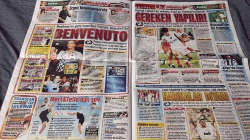PAS FOTOMAÇ -TURKISH NEWSPAPER - DOĞUM GÜNÜ HEDİYESİ  - TAM TAKIM EKSİKSİZ GAZETE  8 TEMMUZ - 2009 - POSTERLİ DEV SÜPER LİG FİKSTÜRÜ - SÜPER LİG'DE İLK HAFTA PROGRAMI - İŞTE İLK DEVRENİN DERBİ TAKVİMİ - MÜJDE! FOTOMAÇ'TA YARIN FENERBAHÇE'NİN FİKSTÜRLÜ ALBÜMÜ - CUMA GALATASARAY'IN FİKSTÜRLÜ ALBÜMÜ - C.TESİ BEŞİKTAŞ'IN FİKSTÜRLÜ ALBÜMÜ - FİKSTÜR ŞENLİĞİ BAŞLADI - PAZAR TRABZONSPOR UN FİKSTÜRLÜ ALBÜMÜ - P.TESI SİVASSPOR'UN FİKSTÜRLÜ ALBÜMÜ - SALI BURSASPOR'UN FİKSTÜRLÜ ALBÜMÜ - BUGÜN FOTOMAÇ'TA BU MUHTEŞEM HEDİYE - ROBBEN FENER'E - FERRARİ İSTANBUL'DA - BEŞİKTAŞ'TA ŞİMDİ SIRA QUARESMA'DA - ZAPO, KASIMPAŞA'DA - ASLAN MIGUEL HAREKATI - VALDANO - MIGUEL PARDEZA - MATTEO FERRARI - YILDIRIM DEMİRÖREN - QUARESMA - LİNCOLN - MIGUEL - NONDA - JOSİCO - KEZMAN - EMANA - THİERRY - MEHMET YILDIZ - SEBASTİEN THIERRY - POULSEN - ONYEWU - DAUM - ARAGONES - ALEX DE SOUZA - ALEX - ROBERTO CARLOS - HACI ROBERTO CARLOS - UĞUR BORAL - MEHMET TOPUZ - DER HUND'YA - EMRE - KAZIM - DEİVİD - SEMİH - ÖZDEMİR -