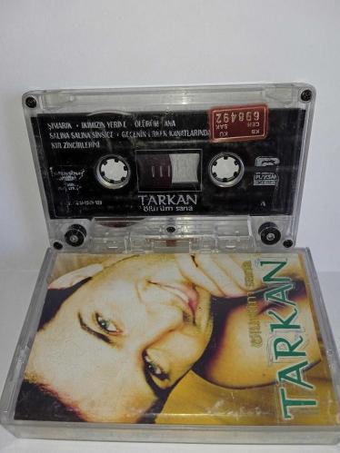 Kaset Tarkan ölürüm sana albümü. Orijinal sorunsuz çalışıyor koleksiyonluk