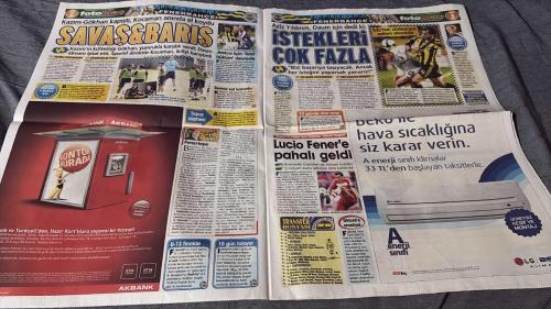 PAS FOTOMAÇ -TURKISH NEWSPAPER - DOĞUM GÜNÜ HEDİYESİ  - TAM TAKIM EKSİKSİZ GAZETE  10 TEMMUZ - 2009 - ARDA RESMEN KAPTAN - GÖKHAN VE KAZIM KOVULDU! - TELLO'DAN SERDAR'A YUMRUK! - FENER'DEN ŞEYTAN ÜÇGENİ RONALDINHO - TRABZON'A SÜPER FRANSIZ ROTHEN - HAMİT AURELİO CIMBOM'A - YILDIRIM: DAUM ÇOK ŞEY İSTİYOR - COLOCCINI DE SON TANGO - POULSEN KAPIYI KAPATTI - TABATA GÜLMECESİ! - İSTEKLERİ ÇOK FAZLA - LUCIO FENER'E PAHALI GELDİ - U-13 FİNALDE - 10 GÜN TAKIYOR - GİRİÇEK'E AMELİYAT - DONÜŞ HAZIRLIGI - ASİST ALEX'TEN GOL DAUM'DAN! - MEMO, 3 YIL DAHA UTAH'TA - OKUR'DAN DEV İMZA - BU YIL 9 MİLYON - AZİZ YILDIRIM - HAMİT ALTINTOP - LUCA TONI - RONALDINHO - GÜİZA - ARDA - GÖKHAN - KAZIM - TELLO - SERDAR - VAN GAAL - ROTHEN - AURELIO - RIJKAARD - HALDUN ÜSTÜNEL - POULSEN - TABATA - İBRAHİM KIZIL - JOSICO - KOCAMAN - DAUM - DEIVID - EDU - SELÇUK YULA - BOROWSKI - LUCIOS - AMELİYAT - GORDAN GİRİÇEK - KULBİLGE - VASSELL - ALİMY - ALEX - OLEMBE - GÖKCEK'E - DOĞAN - PENNANT - MEHMET OKUR -