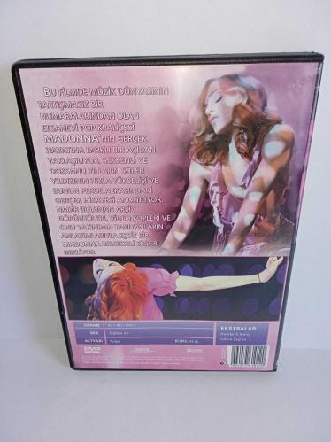 Dvd Madonna une insolente passion. Orijinal. Çalışmasını etkilemeyen çizikler var. Sorunsuz çalışıyor