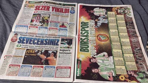 PAS FOTOMAÇ -TURKISH NEWSPAPER - DOĞUM GÜNÜ HEDİYESİ  - TAM TAKIM EKSİKSİZ GAZETE  14 TEMMUZ - 2009 - FORMA ÇOK ÇALIŞANIN - KAMP GÜNLÜĞÜ - POULESEN'İN TAVRI - GADDAR DEDE! - KONTRA BAKIŞ - YÜREK DİLİ - HAMİT'TE ŞAFAK 10 - VAN GAAL 