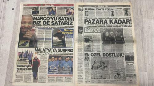 PAS SPOR GAZETESİ - 25 OCAK 2003 - ORTALIK KARIŞTI - ALEM BUYSA KRAL KİM - ORTEGA YİNE ZİRVEYE ÇIKTI - NOUMA - TİMUÇİN - ANA - BURSA MI ALLAH KORUSUN - O DEFTERİ KAPADIM - MURAT'IN İDEAL 11'İ - TANRI VERDİ TANRI ALIR - SİNDİ - KULAĞA KÜPE SÖZLER - MİLLİLER LİTVANYA'NIN 40'INI ÇIKARACAK - İLK MAÇI 100-62 KAYBETTİK - ÖRS: PRESTİJİMİZ ÇOK ÖNEMLİ - MÜCADELE ETMELİYİZ - PUAN DURUMU - GÜNÜN PROGRAMI - HÜSEYİN'E ÇOK İŞ DÜŞECEK - KARŞILAŞMA 19.00'DA BAŞLIYOR - KAPTAN LİTVANYA'DA EN BÜYÜK İBRAHİM - İPEKÇİ'YE OTOBÜS SEFERLERİ - SCHUMI: KOLAY GRAND-PRIX YOK - GRONHOLM RÜZGAR GİBİ - 3. ETABI LOEB KAZANDI - YARIŞ ZOR GEÇİYOR - HİDO'DAN 6 SAYI - ALKIŞLAR SCHUTTLER'E - LUCESCU - REVIVO - CANAYDIN - ORTEGA - NOUMA - TİMUÇİN - MURAT - MURAT HACIOĞLU - SAMET AYBABA - HÜSEYİN - REBROV - HASAN - TİME - AYDIN ÖRS - HÜSEYİN - SAULİUS STOMBERGAS - GİNTARAS EİNİKİS - İBRAHİM KUTLUAY - FINLANDIYALI - COLIN MCRAE - WINYON - LOEB - SEBASTIEN LOEB - MARCUS GRONHOLM - SOLBERG - PETTER SOLBERG - CHRIS WATER