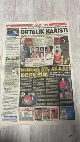 PAS SPOR GAZETESİ - 25 OCAK 2003 - ORTALIK KARIŞTI - ALEM BUYSA KRAL KİM - ORTEGA YİNE ZİRVEYE ÇIKTI - NOUMA - TİMUÇİN - ANA - BURSA MI ALLAH KORUSUN - O DEFTERİ KAPADIM - MURAT'IN İDEAL 11'İ - TANRI VERDİ TANRI ALIR - SİNDİ - KULAĞA KÜPE SÖZLER - MİLLİLER LİTVANYA'NIN 40'INI ÇIKARACAK - İLK MAÇI 100-62 KAYBETTİK - ÖRS: PRESTİJİMİZ ÇOK ÖNEMLİ - MÜCADELE ETMELİYİZ - PUAN DURUMU - GÜNÜN PROGRAMI - HÜSEYİN'E ÇOK İŞ DÜŞECEK - KARŞILAŞMA 19.00'DA BAŞLIYOR - KAPTAN LİTVANYA'DA EN BÜYÜK İBRAHİM - İPEKÇİ'YE OTOBÜS SEFERLERİ - SCHUMI: KOLAY GRAND-PRIX YOK - GRONHOLM RÜZGAR GİBİ - 3. ETABI LOEB KAZANDI - YARIŞ ZOR GEÇİYOR - HİDO'DAN 6 SAYI - ALKIŞLAR SCHUTTLER'E - LUCESCU - REVIVO - CANAYDIN - ORTEGA - NOUMA - TİMUÇİN - MURAT - MURAT HACIOĞLU - SAMET AYBABA - HÜSEYİN - REBROV - HASAN - TİME - AYDIN ÖRS - HÜSEYİN - SAULİUS STOMBERGAS - GİNTARAS EİNİKİS - İBRAHİM KUTLUAY - FINLANDIYALI - COLIN MCRAE - WINYON - LOEB - SEBASTIEN LOEB - MARCUS GRONHOLM - SOLBERG - PETTER SOLBERG - CHRIS WATER