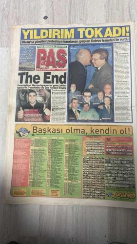 PAS SPOR GAZETESİ - 25 OCAK 2003 - ORTALIK KARIŞTI - ALEM BUYSA KRAL KİM - ORTEGA YİNE ZİRVEYE ÇIKTI - NOUMA - TİMUÇİN - ANA - BURSA MI ALLAH KORUSUN - O DEFTERİ KAPADIM - MURAT'IN İDEAL 11'İ - TANRI VERDİ TANRI ALIR - SİNDİ - KULAĞA KÜPE SÖZLER - MİLLİLER LİTVANYA'NIN 40'INI ÇIKARACAK - İLK MAÇI 100-62 KAYBETTİK - ÖRS: PRESTİJİMİZ ÇOK ÖNEMLİ - MÜCADELE ETMELİYİZ - PUAN DURUMU - GÜNÜN PROGRAMI - HÜSEYİN'E ÇOK İŞ DÜŞECEK - KARŞILAŞMA 19.00'DA BAŞLIYOR - KAPTAN LİTVANYA'DA EN BÜYÜK İBRAHİM - İPEKÇİ'YE OTOBÜS SEFERLERİ - SCHUMI: KOLAY GRAND-PRIX YOK - GRONHOLM RÜZGAR GİBİ - 3. ETABI LOEB KAZANDI - YARIŞ ZOR GEÇİYOR - HİDO'DAN 6 SAYI - ALKIŞLAR SCHUTTLER'E - LUCESCU - REVIVO - CANAYDIN - ORTEGA - NOUMA - TİMUÇİN - MURAT - MURAT HACIOĞLU - SAMET AYBABA - HÜSEYİN - REBROV - HASAN - TİME - AYDIN ÖRS - HÜSEYİN - SAULİUS STOMBERGAS - GİNTARAS EİNİKİS - İBRAHİM KUTLUAY - FINLANDIYALI - COLIN MCRAE - WINYON - LOEB - SEBASTIEN LOEB - MARCUS GRONHOLM - SOLBERG - PETTER SOLBERG - CHRIS WATER