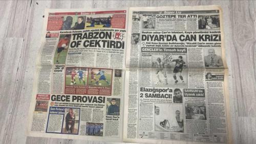 PAS SPOR GAZETESİ - 26 OCAK 2003 - REVIVO GÜÇSÜZ - LİDER BULUNDU - HENÜZ KONDİSYON EKSİK - YUGOSLAV LALATOVİÇ'İN TRANSFERİNDE STOVİC OK - H. REVIVO HUZURLUYUM TOPARLARIM - BATİSTA ATTIĞI GOL SONRASI ŞOK OLDU - AYBABA SAĞ KANAT SORUNUNU ÇÖZDÜ - ÖYLE RÜYAYA BÖYLE YORUM - SPİKERLERİMİZDEN GAFLAR - DUVAR YAZISI - SPOR AKTÜEL - GREKO'DA 4 ŞAMPİYON - KONYA'DA FİKRET VE SEDAT İMZALADI - ADANA DEMİRSPOR KUŞADASI YOLCUSUS - HAKEMLERİMİZ SINIFTA KALDI - YİĞİDOLAR 2. YARIYI İPLE ÇEKİYOR - TERİM - REVIVO - STOVIC - LALATOVİÇ - BATISTA - AYBABA - AH-MET DUMAN - ARIEL ORTEGA - ALİ EREN - HAIM REVIVO - CEYHUN ERMİŞ - HALUK ULUSOY - FİKRET - SEDAT - BÜLENT YAVUZ - METMET BİLİC - REKORTMEN - REHA KAPSAL - TIRPAN - YUNUS - AH-MET HAKAN - ÖZKAN - AZİZ YILDIRIM - REBROV - KEMAL - MONDI - XAVIER - LUKUNKU - MONDRAGON - POPESCU - HAGI - HAKAN ŞÜKÜR - CAN - MÜCAHİT CAN - ALİŞEN - YILMAZLAR - HASAN ÖZER - DA SILVA - ROBSON - UYANIK - HAGİ - BAYRAMOĞLU - KEREM - KAYA PEKER - MICHAEL JORDAN - AGNELLI - EFES