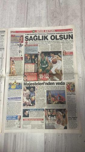 PAS SPOR GAZETESİ - 26 OCAK 2003 - REVIVO GÜÇSÜZ - LİDER BULUNDU - HENÜZ KONDİSYON EKSİK - YUGOSLAV LALATOVİÇ'İN TRANSFERİNDE STOVİC OK - H. REVIVO HUZURLUYUM TOPARLARIM - BATİSTA ATTIĞI GOL SONRASI ŞOK OLDU - AYBABA SAĞ KANAT SORUNUNU ÇÖZDÜ - ÖYLE RÜYAYA BÖYLE YORUM - SPİKERLERİMİZDEN GAFLAR - DUVAR YAZISI - SPOR AKTÜEL - GREKO'DA 4 ŞAMPİYON - KONYA'DA FİKRET VE SEDAT İMZALADI - ADANA DEMİRSPOR KUŞADASI YOLCUSUS - HAKEMLERİMİZ SINIFTA KALDI - YİĞİDOLAR 2. YARIYI İPLE ÇEKİYOR - TERİM - REVIVO - STOVIC - LALATOVİÇ - BATISTA - AYBABA - AH-MET DUMAN - ARIEL ORTEGA - ALİ EREN - HAIM REVIVO - CEYHUN ERMİŞ - HALUK ULUSOY - FİKRET - SEDAT - BÜLENT YAVUZ - METMET BİLİC - REKORTMEN - REHA KAPSAL - TIRPAN - YUNUS - AH-MET HAKAN - ÖZKAN - AZİZ YILDIRIM - REBROV - KEMAL - MONDI - XAVIER - LUKUNKU - MONDRAGON - POPESCU - HAGI - HAKAN ŞÜKÜR - CAN - MÜCAHİT CAN - ALİŞEN - YILMAZLAR - HASAN ÖZER - DA SILVA - ROBSON - UYANIK - HAGİ - BAYRAMOĞLU - KEREM - KAYA PEKER - MICHAEL JORDAN - AGNELLI - EFES