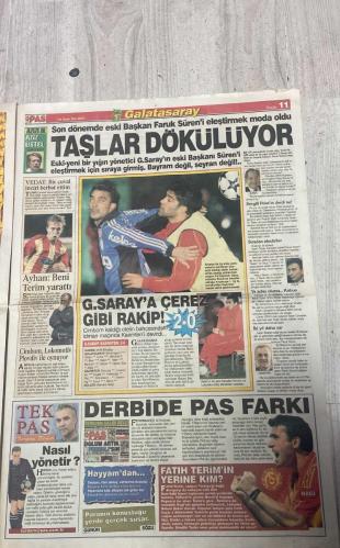 PAS SPOR GAZETESİ - 28 OCAK 2003 - ŞANLIURFASPOR 3'TE ÜÇ YAPACAK - SPOR AKTÜEL - TEMPO YÜKSELDİ - ESKİŞEHİR'DE SATRANÇ FESTİVALİ - ADIYAMANSPOR'DA HASRET - HAKKARİSPOR KÖŞEYİ DÖNDÜ - VOLEYBOLDA HAFTANIN GÖRÜNTÜSÜ - VOLEYBOL - RİZE'DE ROTA ANTALYA - SKOR - TOTO 3/3 - GOLLER - TAKTİK ÇALIŞMASI YAPTI - HATAYSPOR HOCASINI ARIYOR - NAZİLLİ BELEDİYE TAKVİYE YAPTI - MERSİN İ. YURDU PUSUYA YATTI - VESTEL MANİSA'DA ERİŞ'TEN GÖZDAĞI - G. DOĞAN - HÜSNÜ ÖZKARA - SEDAT - FUAT YAMAN - EVREN - AYBABA - CEM - ABDULLAH GÜL - TİMUÇİN - ORTEGA - OUMAR - MUSTAFA - EMRE - HASAN ŞAŞ - REVIVO - XAVIER - VOLKAN - BÜLENT - TAROT SANI - SANI - KEMAL - CELAL DOĞAN - SADETTİN SARAN - BÜLEND KARPAT - SERDAR CAKMAN - VANE REL - ZAFOR TÜZÜN - HADİ TÜRKMEN - CEM ARSLAN - ARIF - MARAN - MAKAB - AYHAN - SUAT USTA - LUCE - SEAN - DENİZ - TANK - FOND - DER - EARNE - ESİNER - BİLGİLİ - BUCCANEERS - GREDO - AGREGORIO - MBOMA - HİDO - TÜMER METİN - MÜSLÜM - DEMİRÖREN - CEYHUN - CORDOBA - REBROV - SERHAT - YUSUF - LALATOVİC