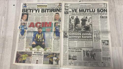 PAS SPOR GAZETESİ - 31 OCAK 2003 -KANU ATAĞI - TAYFUN SAVAŞI - BEŞİKTAŞ VE FENER ATAĞI - KOMEDİ - DELİKANLI ARIEL - ASLAN'A NUIK - BİR DİZİ ÖNLEM ALINDI - YARINLAR F.BAHÇE'NİN - PANCU MÜJDESİ - SIRA BEŞİKTAŞ'TA - FENER BENİM - SAKARYASPOR'A SENDİKA DESTEĞİ - BEYİN TAKIMI HAZIR - GALATASARAY'DA XAVIER RÜZGARI - ALPER'E ÖVGÜ - ÜLKERSPOR DA VIRTUS'U DAĞITTI - LAKERS'TA KOBE ŞOV - BETİ'Yİ BİTİRİN - VE MUTLU SON - EN İYİSİ FATİH TEKKE - MECBUREN SERTAN - AHMET DEMET - TAYFUN KORKUT - FATİH TERİM - HASAN ŞAŞ - ALİ AYDIN - PANCU - AYHAN OPTUR - ORTEGA - SERGEN - NOUMA - BÜŞRA BABAOĞLU - ÜMİT DAVALA - BATISTA - REVIVO - ERGÜN - CİHAN - AYHAN - BERKANT - ABEL XAVIER - ALPER YILMAZ - KOBE - SADETTİN SARAN - VLADIMIR - MÜCAHİT CAN - FATİH TEKKE - SERTAN ESER - HASAN ÖZER - ZİYA DOĞAN - MEHMET ŞAHAN