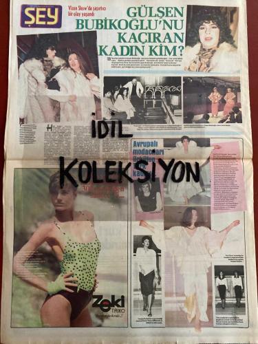 ŞEY HAFTALIK MAGAZİN GAZETESİ - DOĞUM GÜNÜ HEDİYESİ (TURKİSH - NEWSPAPER) - 15 MART 1986 - TAM TAKIM 12 SAYFADIR -Türkan Şoray-Cihan Ünal-Nazan Şoray-Süreyya Metoğlu-Bülent Ersoy-Gülşen Bubikoğlu-Nursan Zeybek-Nil Ünal-Gökben-Gülören Kadir-İlhan Güler-Nil Burak-Ayşel Mutlu-Hayri Pekşen-Mustafa Uysal-Esra Saygın-Türkan Tunca-Safiye Ünal-Ünal Akbay-Aslı Can Sev-Mehtap Deniz-Gülser Gürsoy-Neriman Bayındır-Jale-Harika Avcı-Tolgay Serpil-İbrahim Tatlıses-Deride Türkmen-Nilgün Didar-Bahar Nuyan-Sabahat Doğanyılmaz-Semra Tınaz-Prof. Abdulkadir Karahan-Osmanlı-Li German-Halim Fındık-Merve Fındık-İsmail Fındık-Necmettin Ürük-Ferdi Özbeğen-Semiramis Pekkan-Sema Özcan-İnci Aksoy-Meral Zeren-Murat Soydan-Turhan Yükseler-Selmi Andak-Talat Kurter-Serma Öztan-Serdar Yüksel-Ayşe Balam-Saziye Güler-Erdem Sökmen-Ali Osman Erken-Cemil Başegmez-Halis Büney-Uğur Acar-Nurettin Vezi-Esmeri Orkestrası-Ayşe Balam’ın Orkestrası-Nazan Soylu-Dürdane Özcan-Melih Gülgen-Cihan Ünal-Işıl German-Egemen Bostancı-Muzaff
