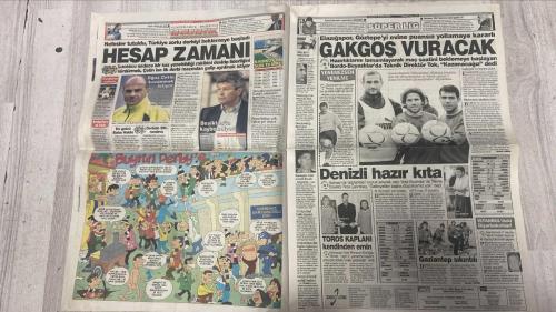 PAS SPOR GAZETESİ - 02 ŞUBAT 2003 - SEBAT'TAN ALTIN VURUŞ - MERSİN'DEN GEÇİT YOK - GİUNTİ KİMDİR - ASLAN'IN KEYFİ: 5-0 - REVİRSARAY - HESAP ZAMANI - GAKGOŞ VURACAK - DOĞU KAPLANI HUZURLARDA - MALATYA'YA TEŞEKKÜRLER - NAFİLE PAZARLIK - MARCO PAŞA GİDİCİ - BRAVO ERMAN - SAKARYASPOR'A SENDİKA DESTEĞİ - KONYASPOR'DA HAKKI ŞOKU - TARAFTARLAR RADYO BAŞINA - G.DOĞAN'DAN SON GÜN ATAĞI - HİDAYET'İN GÜNÜ - G.SARAY'IN ŞEFİ REVIVO - BATISTA KULÜBEYE DAHA YAKIN - İLKER, ÜMİT'İ DELİRTTİ - MAÇIN KADERİ BİZİM ELİMİZDE - SAMANDIRA'YA KAPANDILAR - FENER YENER - SARACOĞLU DARPHANESİ - CEYHUN: BEŞİKTAŞ'I YENECEĞİZ - İBRAHİM - GÖKŞİN - SADİ TEKELİOĞLU - MESUT - FEDERİCO GIUNTİ - AYHAN - HASAN ŞAŞ - BALİÇ - MEHMET POLAT - VOLKAN GLATT - ÖZHAN CANAYDIN - REVIVO - ABEL XAVIER - SUAT USTA - LUKONKU - AYKUT - GÖKTUĞ - MONDRAGON - ERGÜN - OĞUZ ÇETİN - MIRCEA LUCESCU - HAKKI - ALİ AYDIN - SİNAN ENGİN - TOK - FEDAİ - RIZA ÇALIMBAY - ERDOĞAN YILMAZ - ZİYA DOĞAN - TİMUÇIN BEYAZIT - ÇETİN SARIGÜL - ÖZKAN SÜMER