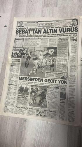 PAS SPOR GAZETESİ - 02 ŞUBAT 2003 - SEBAT'TAN ALTIN VURUŞ - MERSİN'DEN GEÇİT YOK - GİUNTİ KİMDİR - ASLAN'IN KEYFİ: 5-0 - REVİRSARAY - HESAP ZAMANI - GAKGOŞ VURACAK - DOĞU KAPLANI HUZURLARDA - MALATYA'YA TEŞEKKÜRLER - NAFİLE PAZARLIK - MARCO PAŞA GİDİCİ - BRAVO ERMAN - SAKARYASPOR'A SENDİKA DESTEĞİ - KONYASPOR'DA HAKKI ŞOKU - TARAFTARLAR RADYO BAŞINA - G.DOĞAN'DAN SON GÜN ATAĞI - HİDAYET'İN GÜNÜ - G.SARAY'IN ŞEFİ REVIVO - BATISTA KULÜBEYE DAHA YAKIN - İLKER, ÜMİT'İ DELİRTTİ - MAÇIN KADERİ BİZİM ELİMİZDE - SAMANDIRA'YA KAPANDILAR - FENER YENER - SARACOĞLU DARPHANESİ - CEYHUN: BEŞİKTAŞ'I YENECEĞİZ - İBRAHİM - GÖKŞİN - SADİ TEKELİOĞLU - MESUT - FEDERİCO GIUNTİ - AYHAN - HASAN ŞAŞ - BALİÇ - MEHMET POLAT - VOLKAN GLATT - ÖZHAN CANAYDIN - REVIVO - ABEL XAVIER - SUAT USTA - LUKONKU - AYKUT - GÖKTUĞ - MONDRAGON - ERGÜN - OĞUZ ÇETİN - MIRCEA LUCESCU - HAKKI - ALİ AYDIN - SİNAN ENGİN - TOK - FEDAİ - RIZA ÇALIMBAY - ERDOĞAN YILMAZ - ZİYA DOĞAN - TİMUÇIN BEYAZIT - ÇETİN SARIGÜL - ÖZKAN SÜMER