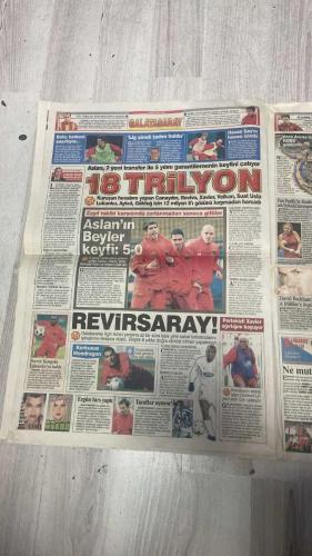 PAS SPOR GAZETESİ - 02 ŞUBAT 2003 - SEBAT'TAN ALTIN VURUŞ - MERSİN'DEN GEÇİT YOK - GİUNTİ KİMDİR - ASLAN'IN KEYFİ: 5-0 - REVİRSARAY - HESAP ZAMANI - GAKGOŞ VURACAK - DOĞU KAPLANI HUZURLARDA - MALATYA'YA TEŞEKKÜRLER - NAFİLE PAZARLIK - MARCO PAŞA GİDİCİ - BRAVO ERMAN - SAKARYASPOR'A SENDİKA DESTEĞİ - KONYASPOR'DA HAKKI ŞOKU - TARAFTARLAR RADYO BAŞINA - G.DOĞAN'DAN SON GÜN ATAĞI - HİDAYET'İN GÜNÜ - G.SARAY'IN ŞEFİ REVIVO - BATISTA KULÜBEYE DAHA YAKIN - İLKER, ÜMİT'İ DELİRTTİ - MAÇIN KADERİ BİZİM ELİMİZDE - SAMANDIRA'YA KAPANDILAR - FENER YENER - SARACOĞLU DARPHANESİ - CEYHUN: BEŞİKTAŞ'I YENECEĞİZ - İBRAHİM - GÖKŞİN - SADİ TEKELİOĞLU - MESUT - FEDERİCO GIUNTİ - AYHAN - HASAN ŞAŞ - BALİÇ - MEHMET POLAT - VOLKAN GLATT - ÖZHAN CANAYDIN - REVIVO - ABEL XAVIER - SUAT USTA - LUKONKU - AYKUT - GÖKTUĞ - MONDRAGON - ERGÜN - OĞUZ ÇETİN - MIRCEA LUCESCU - HAKKI - ALİ AYDIN - SİNAN ENGİN - TOK - FEDAİ - RIZA ÇALIMBAY - ERDOĞAN YILMAZ - ZİYA DOĞAN - TİMUÇIN BEYAZIT - ÇETİN SARIGÜL - ÖZKAN SÜMER