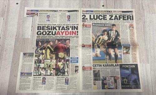 PAS SPOR GAZETESİ - 03 ŞUBAT 2003 - KIRAN KIRANA - KARTALLAR YÜKSEK UÇAR - FATİH AKYEL SAHNEDE - İLHAN MANSIZ'A BÜYÜK PROTESTO - KAZANAN HAKLIDIR - FENER'IN ONURLU FUTBOLU - BEŞİKTAŞ EVİNDE UNVANINI BIRAKMADI - AHMET VURDU UNVAN DURDU - YÖNETİM YERİ GÖĞÜ İNLETTİ - GAKGOS MUTSUZ - ALTAY DERBİ MAÇINA KİLİTLENDİ - DİYARBAKIR ÇALIŞIYOR - TİMSAH BOĞA'YA DİRENEMEDİ: 1-3 - ADANA GALİBİYETLE BAŞLAMAK İSTİYOR - HOROZ AFFETMEDİ - AVRUPA DOPİNGİ - ANTALYA'NIN ÇAY KEYFİ - KAYSERİ SİVAS'A KAYNAK YAPTI - ALİ AYDIN - BÜLENT ÜLGEN - FATİH AKYEL - İLHAN MANSIZ - OKAN - NOUMA - ARIEL ORTEGA - BİROL TURAN - MIRCEA LUCESCU - AHMET DURSUN - SERGEN - CEYHUN ERİŞ - VAN DE PARE - AHMET YILDIRIM - A. EREN - TURGAY DEMİR - AZİZ ÜSTEL - ZAFER - CEVAT - CEM - REBROV - HÜRREM SULTAN - OĞUZ ÇETİN - FATİH - KAAN DOBRA - ABDULLAH - CEM BECEREN - CÜNEYT - SAFFET - ERSEN MARTIN - SİNAN ENGİN - BEDRETTİN AY - ÖNDER WAMOL - MUSTAFA KÜÇÜK - EROL - GÜNER - RAŞİT ÇETİNER - ORHAN KAYNAK - BARIŞ - GÖKHAN - TUFAN - MEHMET