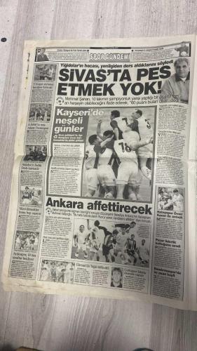 PAS SPOR GAZETESİ - 05 ŞUBAT 2003 - GİTTİ YAMYAM GELDİ AHLAKSIZ - SÜMER YILMAZ'A ÖZENDİ - GÜLE GÜLE RÜŞTÜ HOŞGELDİN ASPER - ARİEL ORTEGA NURETTİN HOCADAN İNTİKAMINI ALDI - TEHLİKELİ GÜNLER ÇOK YAKINDA - BİRAZ DA GÜLELİM - AMAN NAZAR DEĞMESİN - GÖNLÜMÜZE GÖRE - DOĞU KAPLANINA DURMAK YASAK - AYMAN GİDİYOR - SARIGÜL'E TEPKİ VAR - BİZ BU YOLA BAŞ KOYDUK - TEKNİK KADROYA GÜVENİYORUZ - CEM AYYILDIZ TARİHE GEÇTİ - YILMAZ - CAMPBELL - ÖZKAN SÜMER - MARCO AURELIO - RÜŞTÜ - ASPER - ARIEL ORTEGA - NURETTİN - SADETTİN SARAN - OĞUZ ÇETİN - VLADIMIR - REBROV - KEMAL - ERHAN ALBAYRAK - SAMET AYBABA - ERMAN GÜRACAR - KAVUK - ZİYA DOĞAN - AYMAN ABDÜLAZİZ - MURAT DUMAN - JOHNSON - SERKAN BENZOL - TİMUÇİN - ÇETİN SARIGÜL - İLHAN - ALPER TALAS - CEM AYYILDIZ - FATİH TEKKE - FATİH TERİM - REVIVO - ÜMİT KARAN - HAKAN ÜNSAL - ARİF ERDEM - MONDRAGON - GIUNTI - CORDOBA - İLHAN MANSIZ - LUCESCU